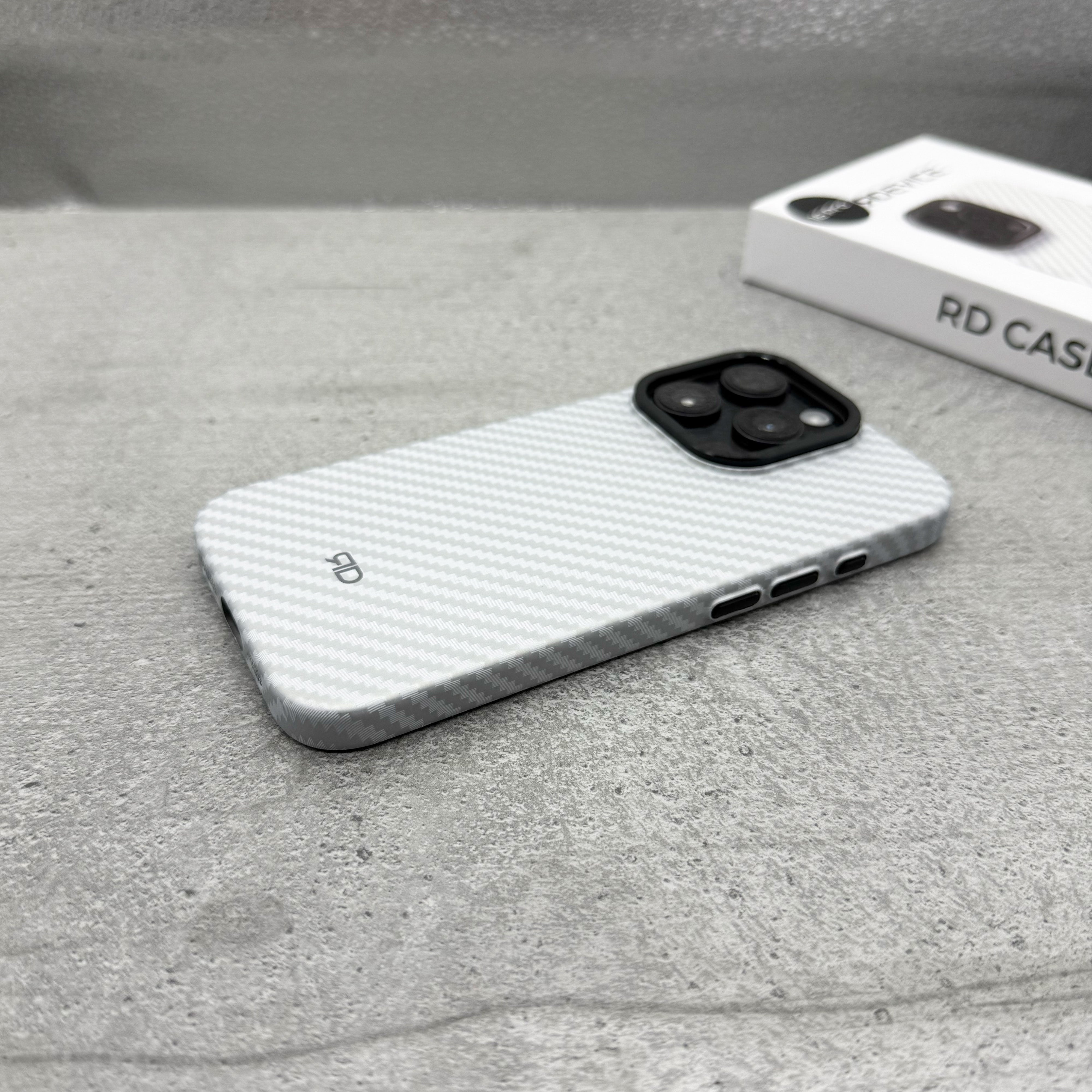 RD Carbon Fiber Case V3 LIMITED EDITION (WHITE)