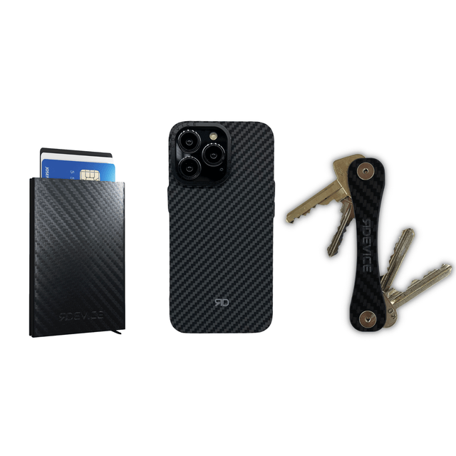 Phone Case + Card Holder + Key Holder Bundle